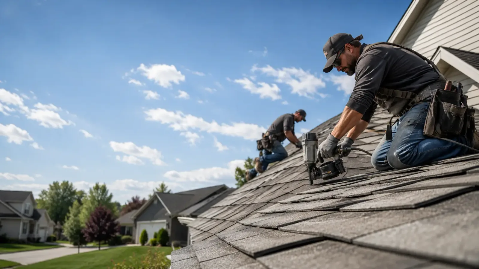 Storm Damage Roof Repair in Mchenry, IL near me